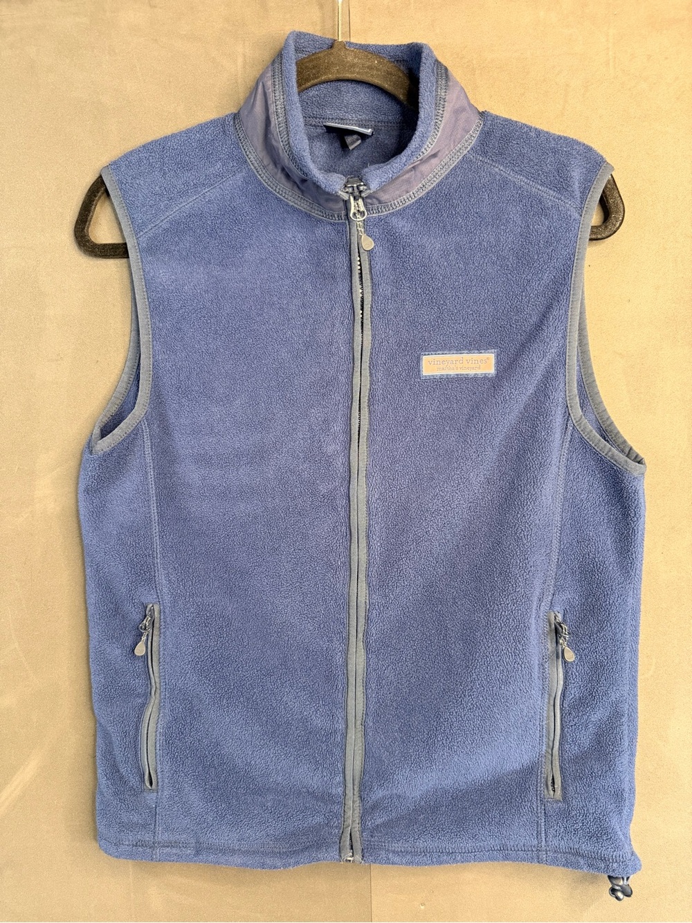 Vinyard Vines Vest Navy Blue Fleece Men's Size XS